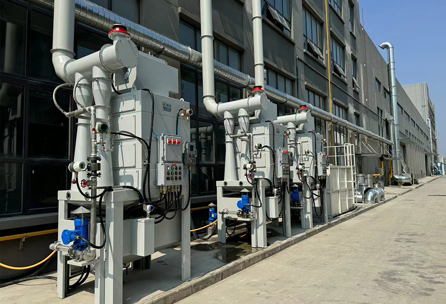 拋丸機鋁件加工（gōng）除塵