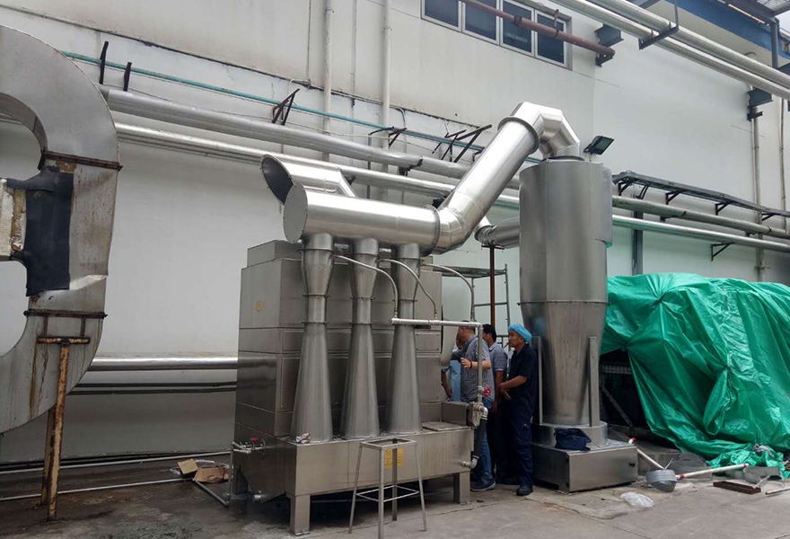 食品生產線除塵