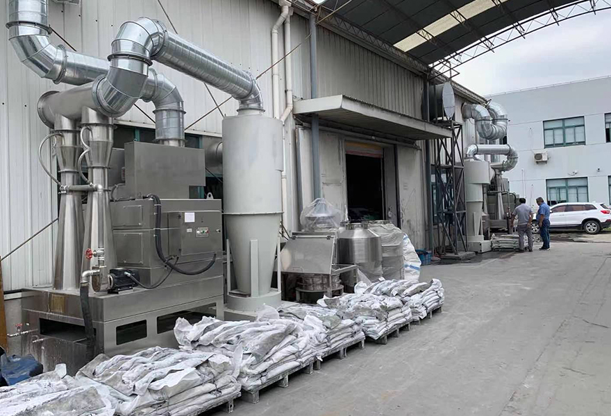 密（mì）煉機加工除塵