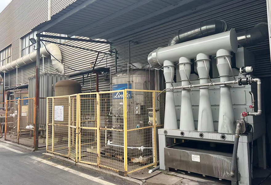 鈦合金打磨拋光除塵