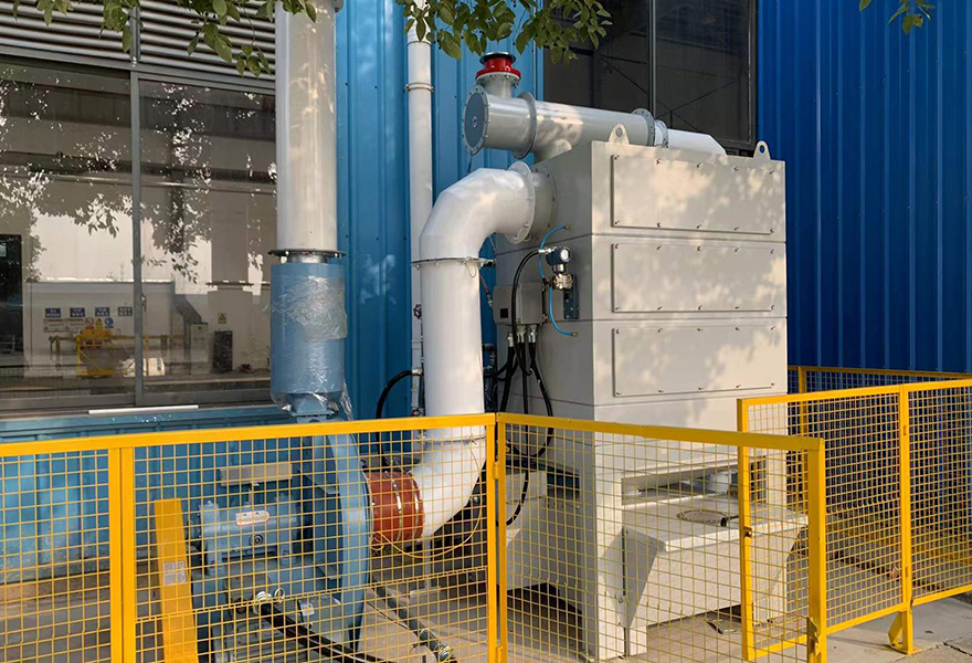 鋁材激（jī）光切割（gē）除塵