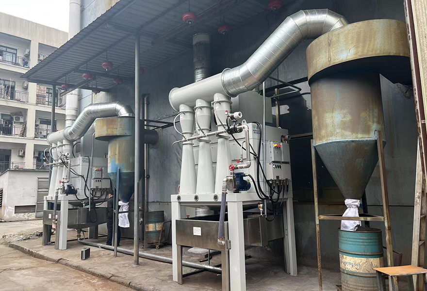 鋁件拋丸機除塵