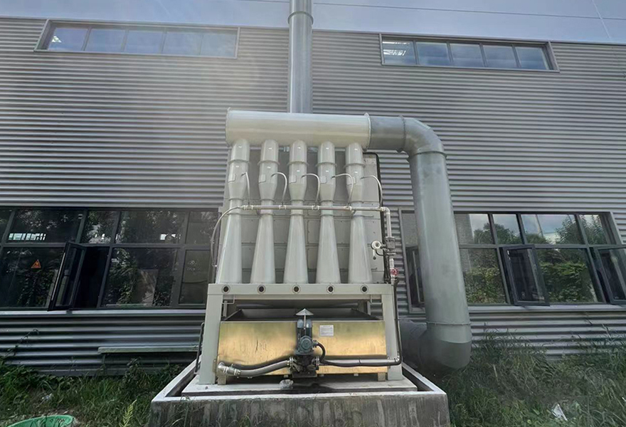 鋁（lǚ）件（jiàn）拋丸機除塵